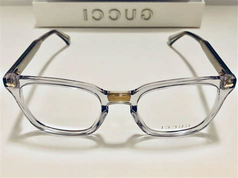 original gucci glasses half off|gucci clear eyeglasses for women.